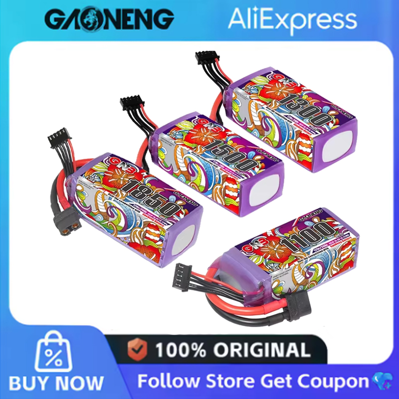 Drone Rc Leading - 2 adet GNB 6S Lipo Pil