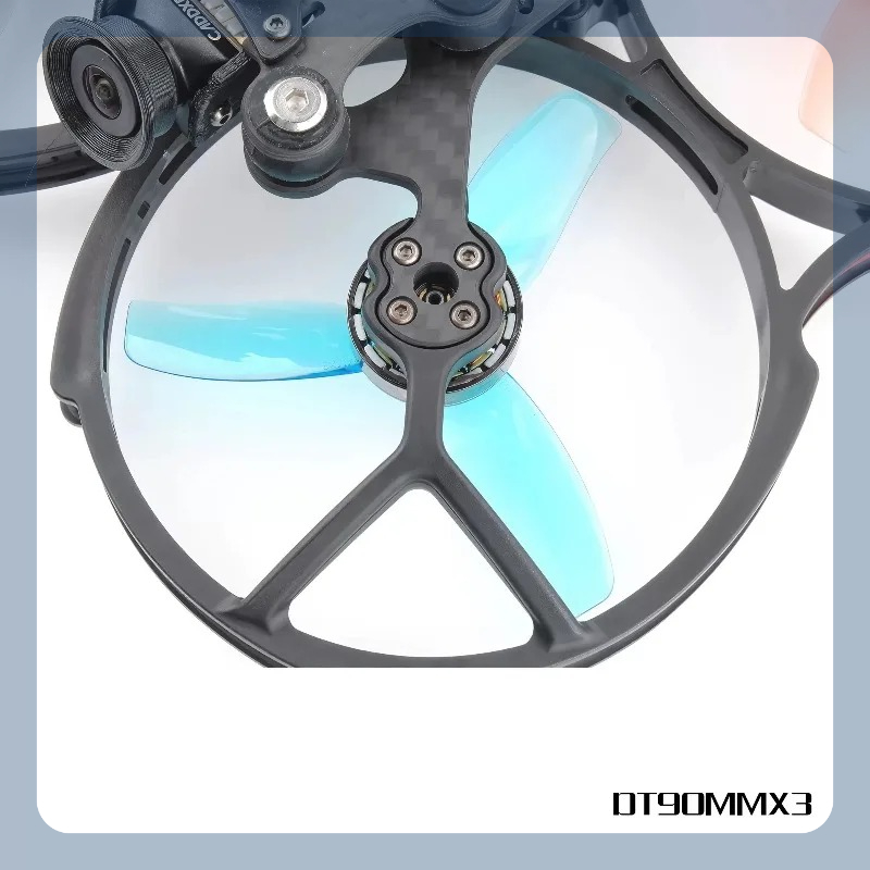 Drone Carrera Rc - HQProp 3.5 inç 3-Blade Pervaneler T90