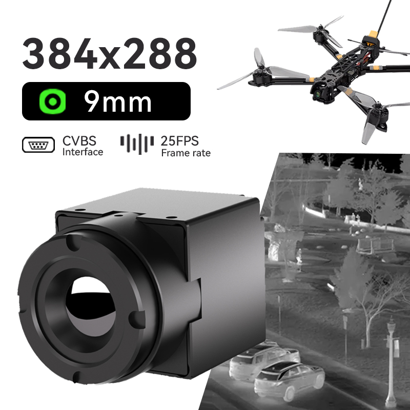 Fpv Camera Cmos - AC384 Termal Görüntüleme Kubbe Kamera Modülü