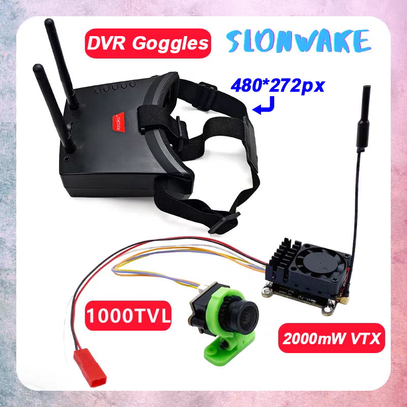Fpv Camera Cmos - 20Km'den Fazla Menzilli 5.8Ghz 2W FPV