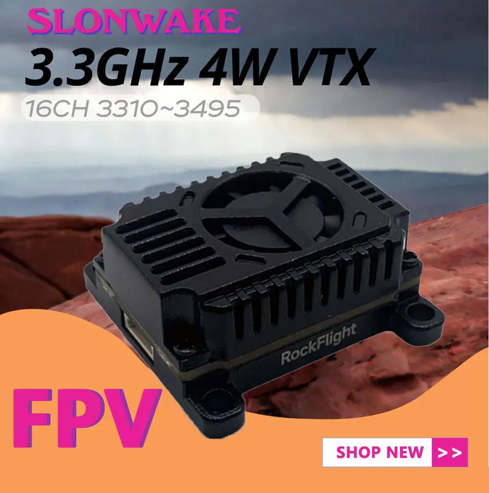 SLONWAKE FPV 3.3G 16CH 4000mW  - Vtx Video Transmitter incelemesi ve fiyatı