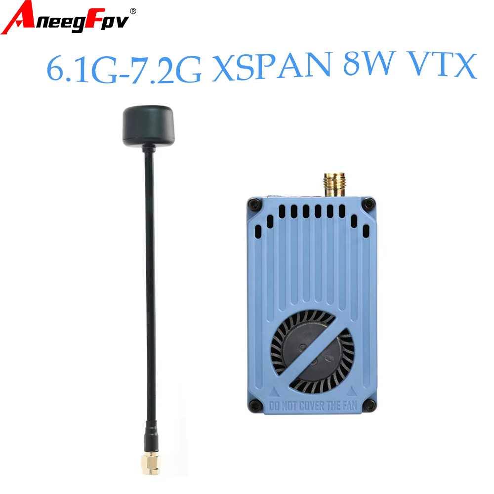 RUSHFPV 6.1‑7.2G 8W X61728 VTX - Vtx Video Transmitter incelemesi ve fiyatı