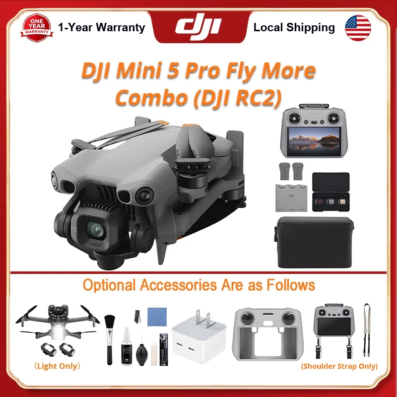 DJI Mini 5 Pro Fly Combo Drone - Fpv Camera Cmos incelemesi ve fiyatı