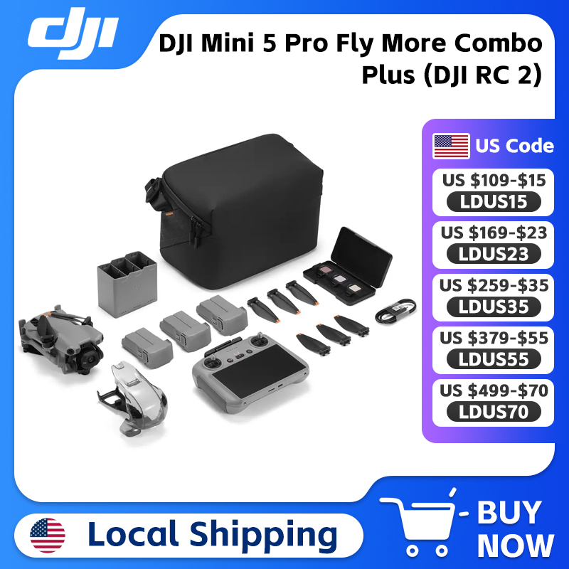 DJI Mini 5 Pro Fly More Combo  - Drone Dji Rc Plus 2 incelemesi ve fiyatı