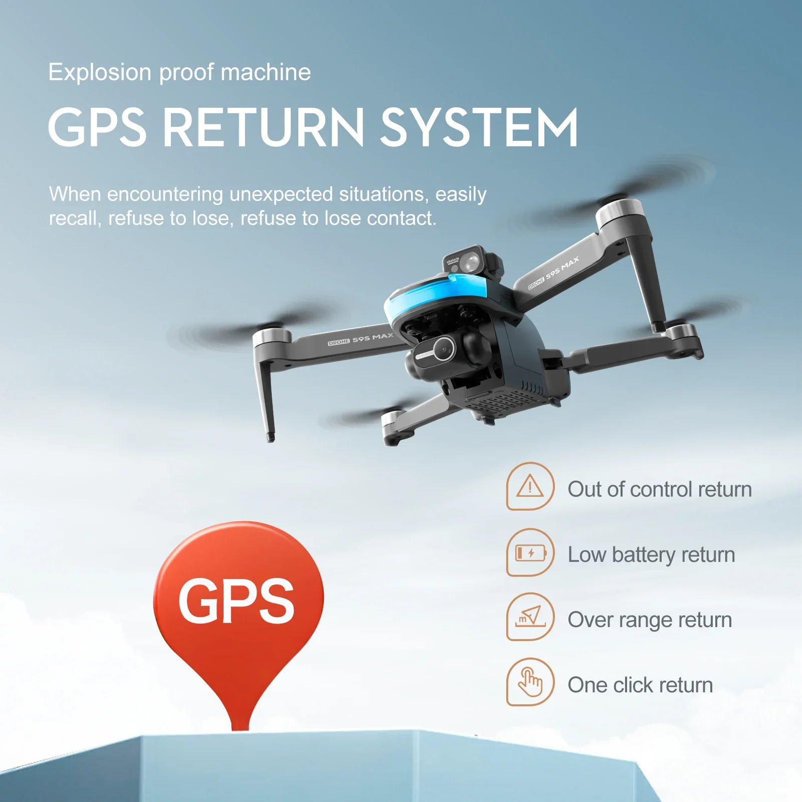 YENI S9S MAX MINI Drone 4K 2 E - Rc Drone Uav incelemesi ve fiyatı