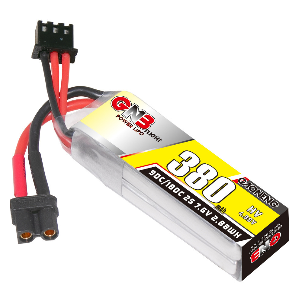 GNB 2S 7.6V 380mAh 90C/180C Li - Drone Carrera Rc incelemesi ve fiyatı