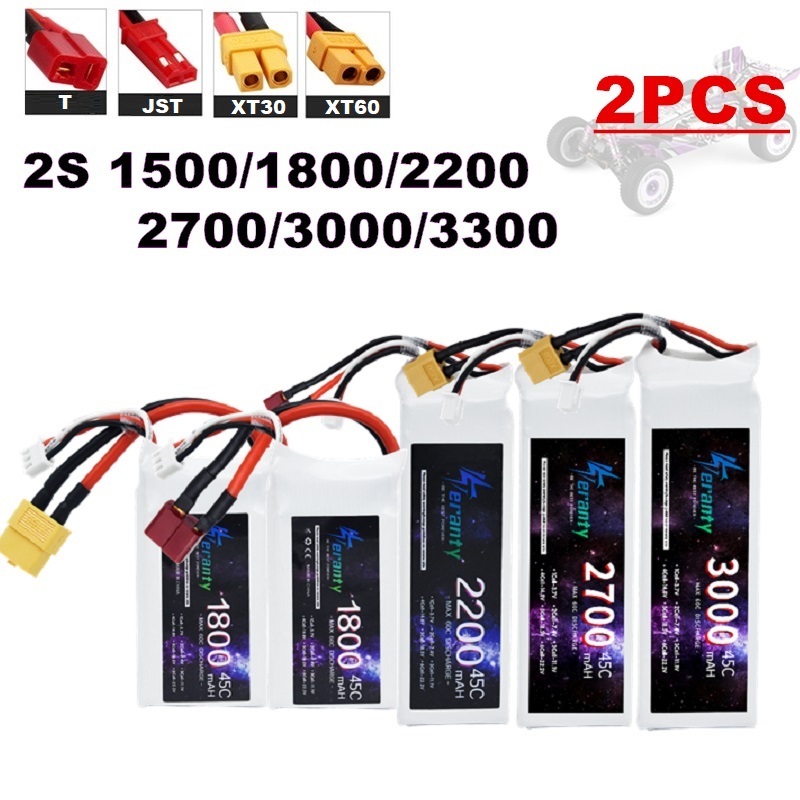 2 adet 7.4V Lipo 2S pil 1500ma - Drone Carrera Rc incelemesi ve fiyatı