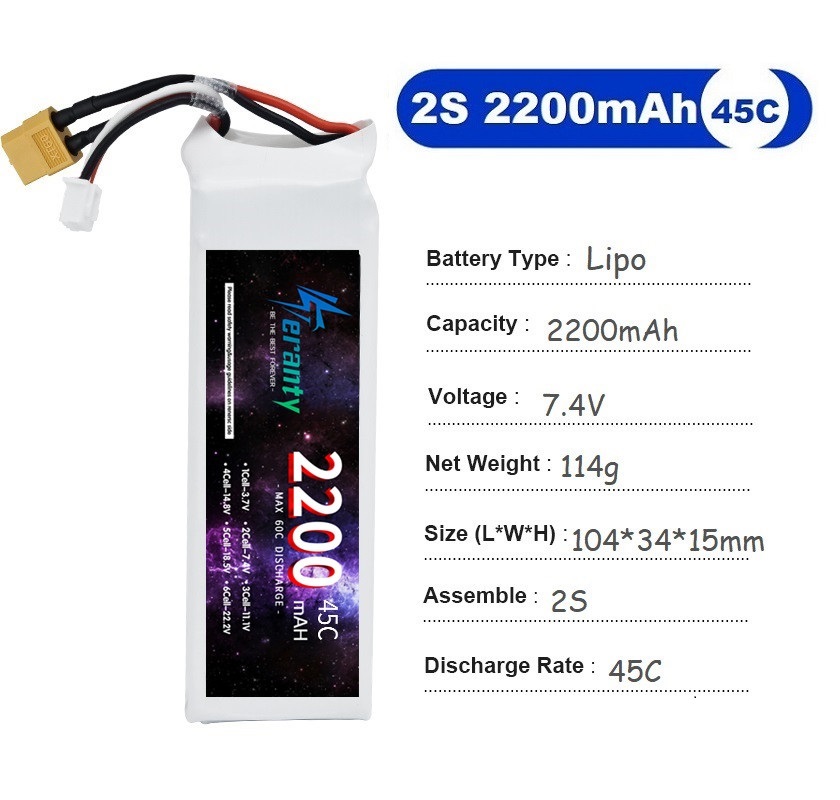 2 adet 7.4V Lipo 2S pil 1500ma - Drone Carrera Rc incelemesi ve fiyatı