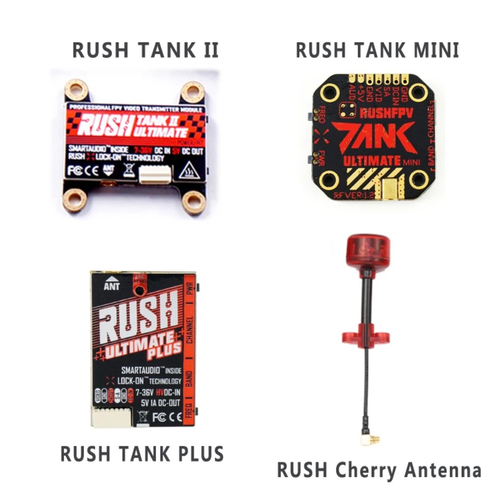 RUSH TANK Ultimate II/Mini/PLU - Vtx Video Transmitter incelemesi ve fiyatı