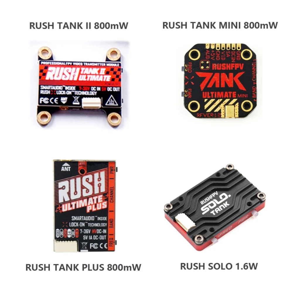 RUSH TANK Ultimate II/Mini/PLU - Vtx Video Transmitter incelemesi ve fiyatı