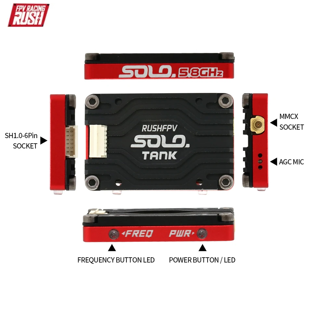 RUSHFPV Tank Solo VTX 5.8GHz 1 - Vtx Video Transmitter incelemesi ve fiyatı