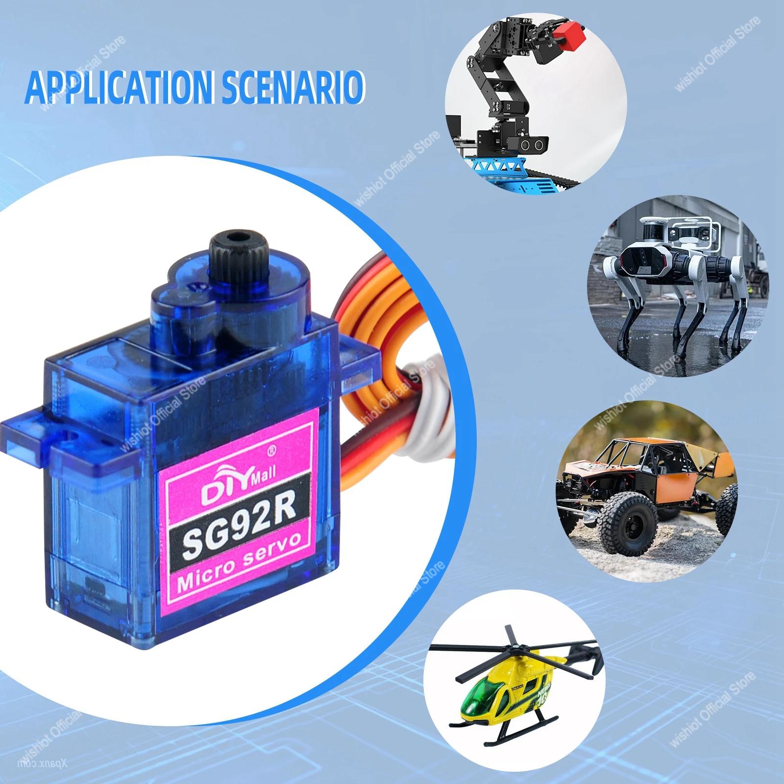 SG92R Mikro Servo Motor 4.8-6  - Drone Rc Leading incelemesi ve fiyatı