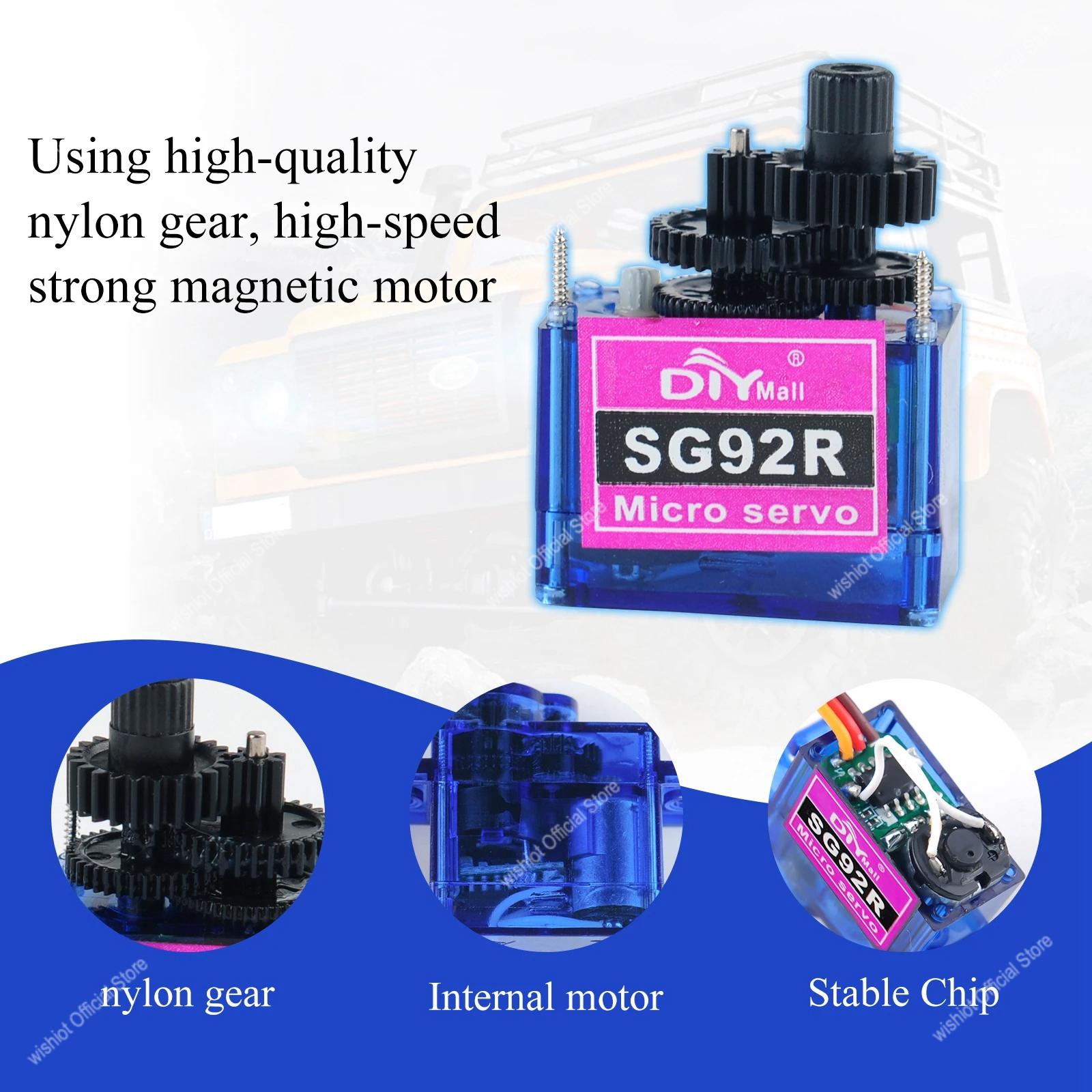 SG92R Mikro Servo Motor 4.8-6  - Drone Rc Leading incelemesi ve fiyatı
