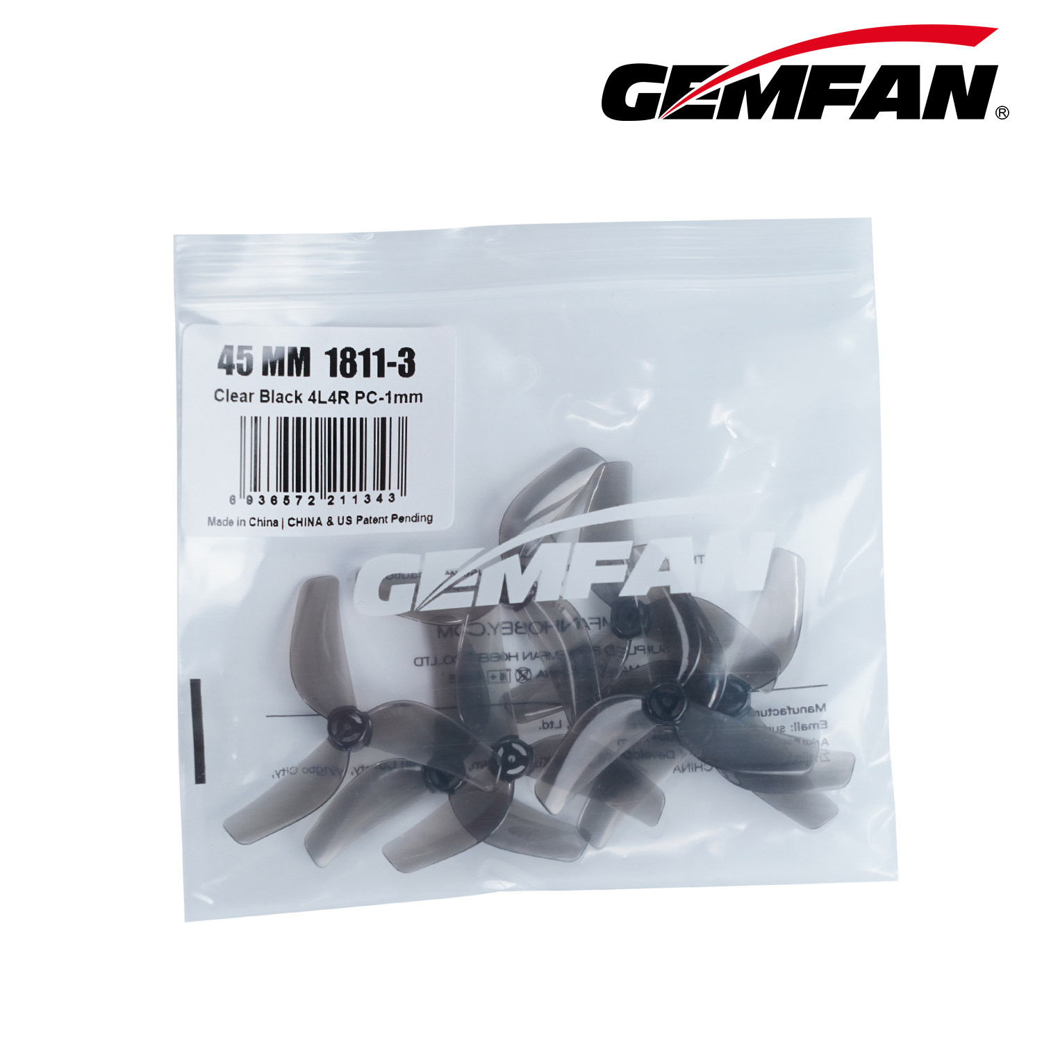 4'lü Paket Gemfan 1811 45mm 3  - Propeller Balancer Tool incelemesi ve fiyatı