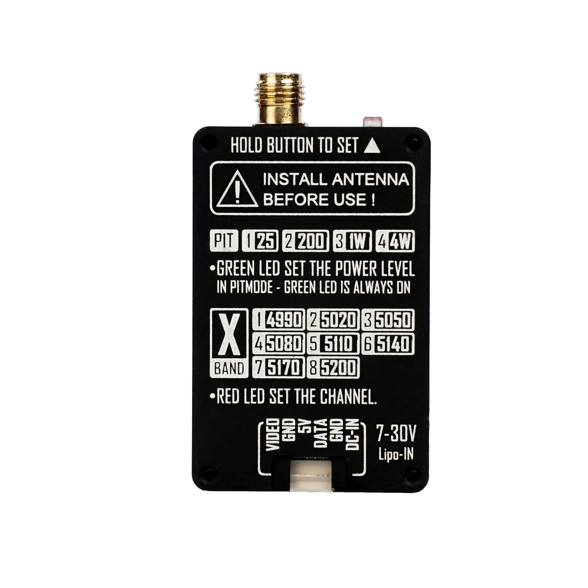 VTX RUSHFPV 4.9G 4W Video İlet - Vtx Video Transmitter incelemesi ve fiyatı